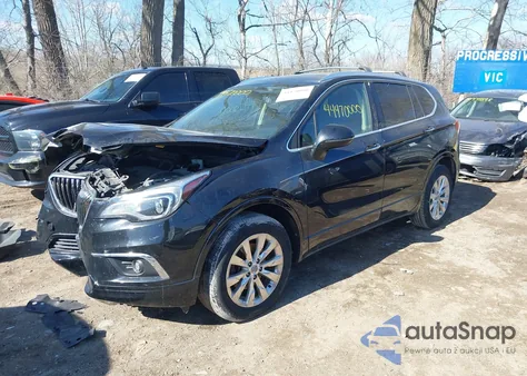 2017 Buick Envision Essence z USA, uszkodzony, nr VIN LRBFXBSAXHD112766